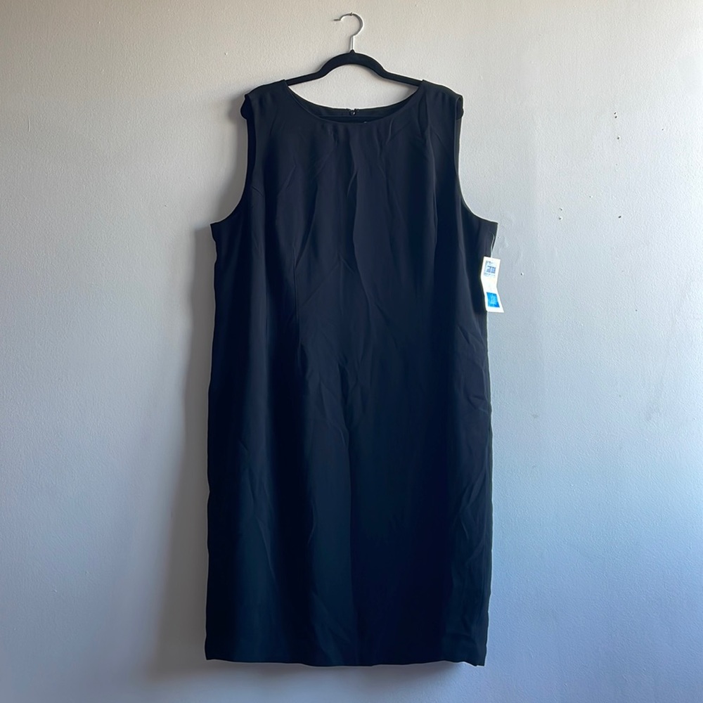 Black Sheath Dress NWT Size 22 Covington